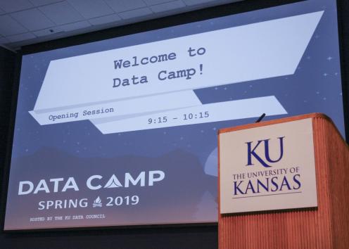Opening session of the Data Camp